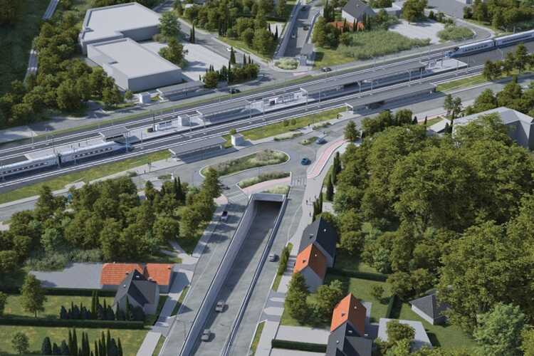 Warszawa Rembertów Tunel Kolejowy PKP SA