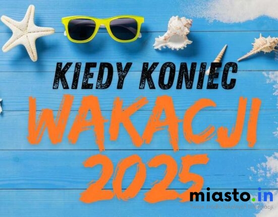 Kiedy koniec wakacji 2025?
