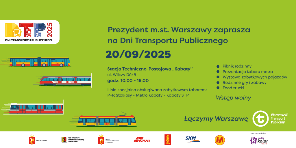 Dni Transportu Publicznego Warszawa 2025