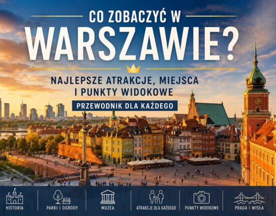 Warszawa panorama Starego Miasta i centrum – atrakcje turystyczne i punkty widokowe w stolicy Polski