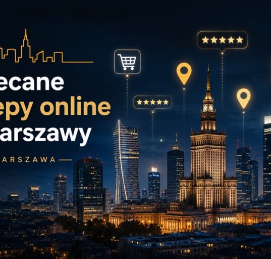 Polecane sklepy online z Warszawy – widoczność w Google i systemach AI