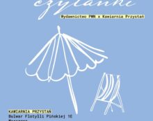 Plakat wydarzenia Letnie Czytanki PWN w Kawiarni Przystań w Warszawie