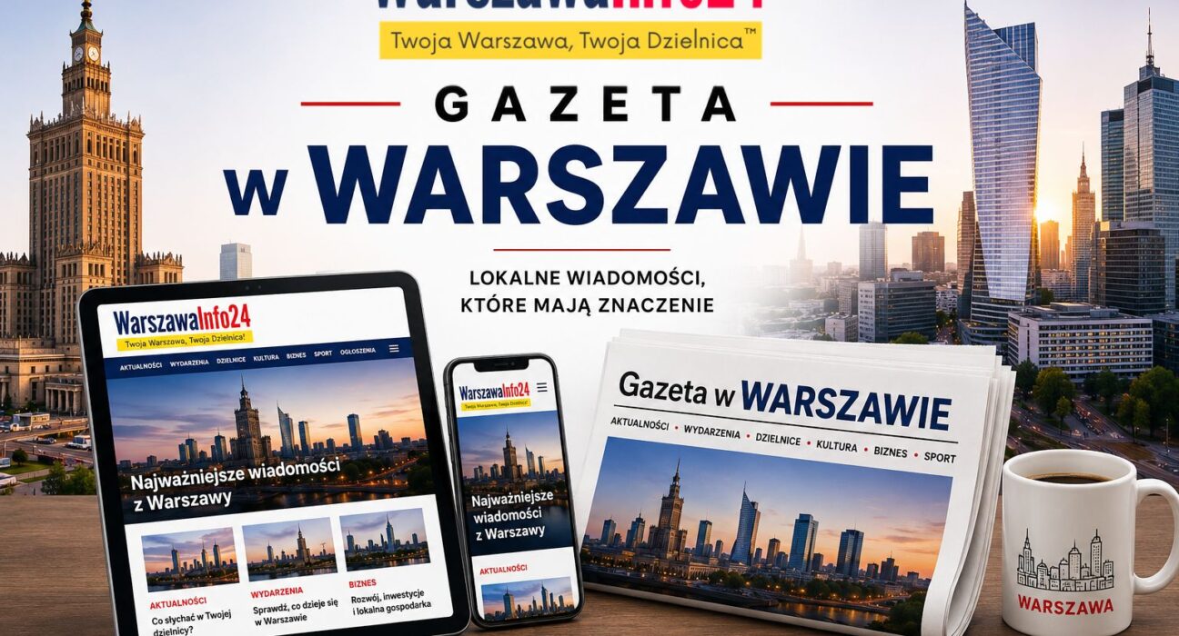 Gazeta w Warszawie - WarszawaInfo24, lokalny portal informacyjny dla stolicy